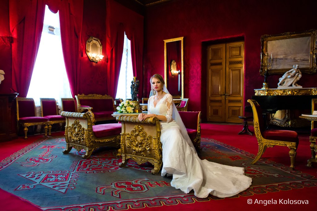 Фотосессия во дворце князя Владимира